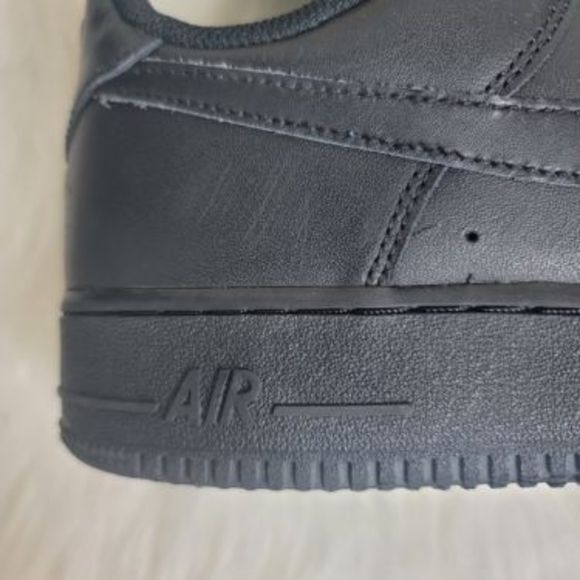 Nike All-Black Air Force 1 '07 Sneakers - Picture 8 of 11